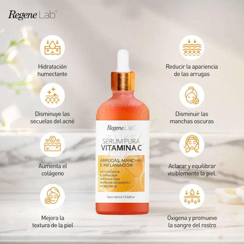 SERUM PURA VITAMINA C - REGENELAB OFICIAL