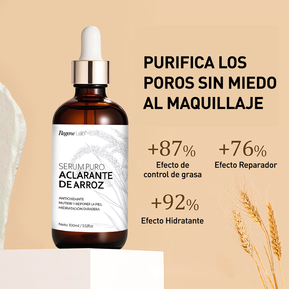 Serum Puro Aclarante de Arroz - RegeneLab